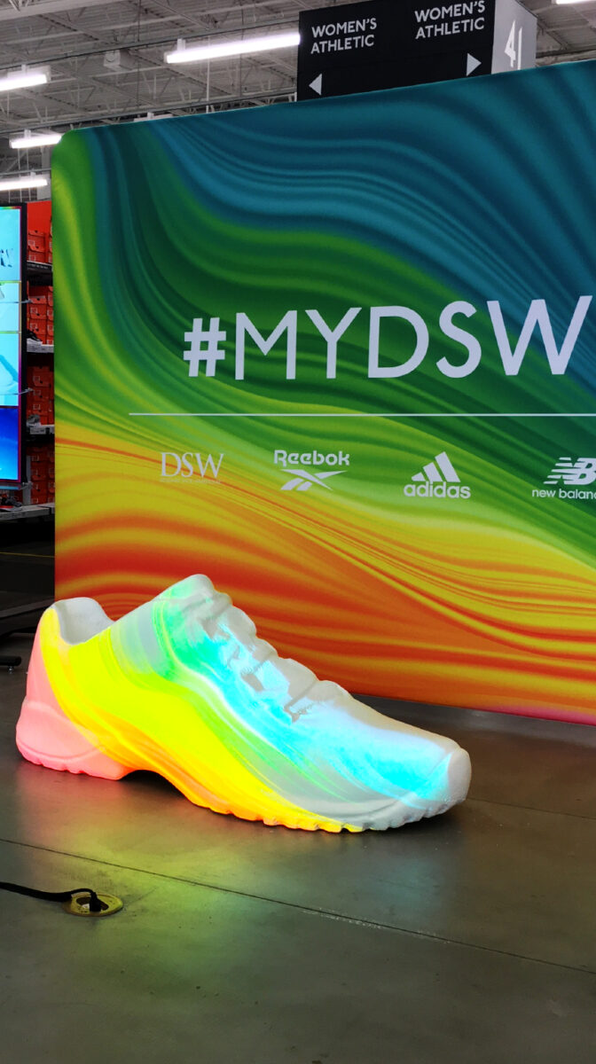 Fusion Specialties Store Design and Mannequin Solution for DSW