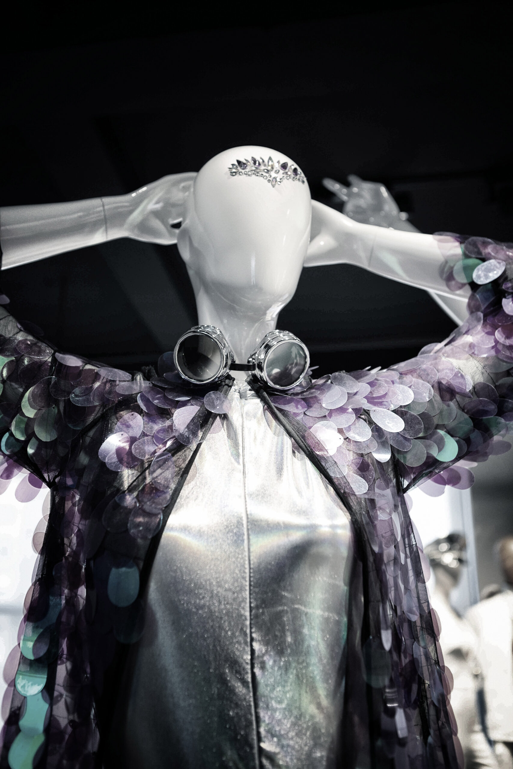A mannequin posing. Fusion Freedom collection.