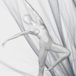 A mannequin posing. Fusion Olympus collection.