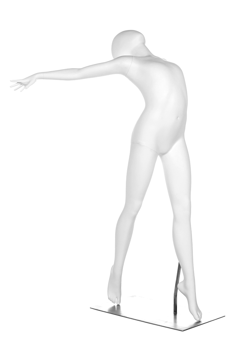 A mannequin posing. Fusion Clubhouse Collection.