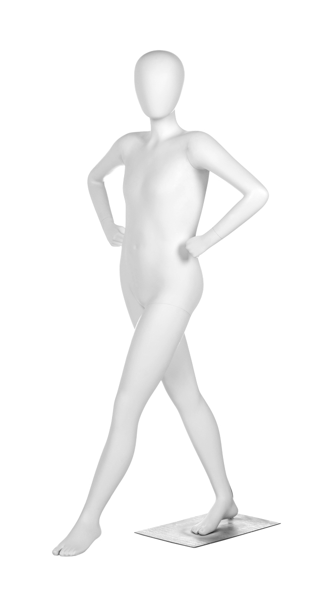 A mannequin posing. Fusion Clubhouse Collection.