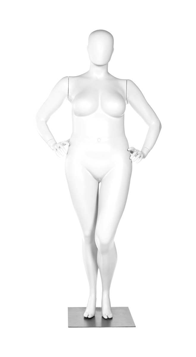 A mannequin posing. Fusion Europa collection.