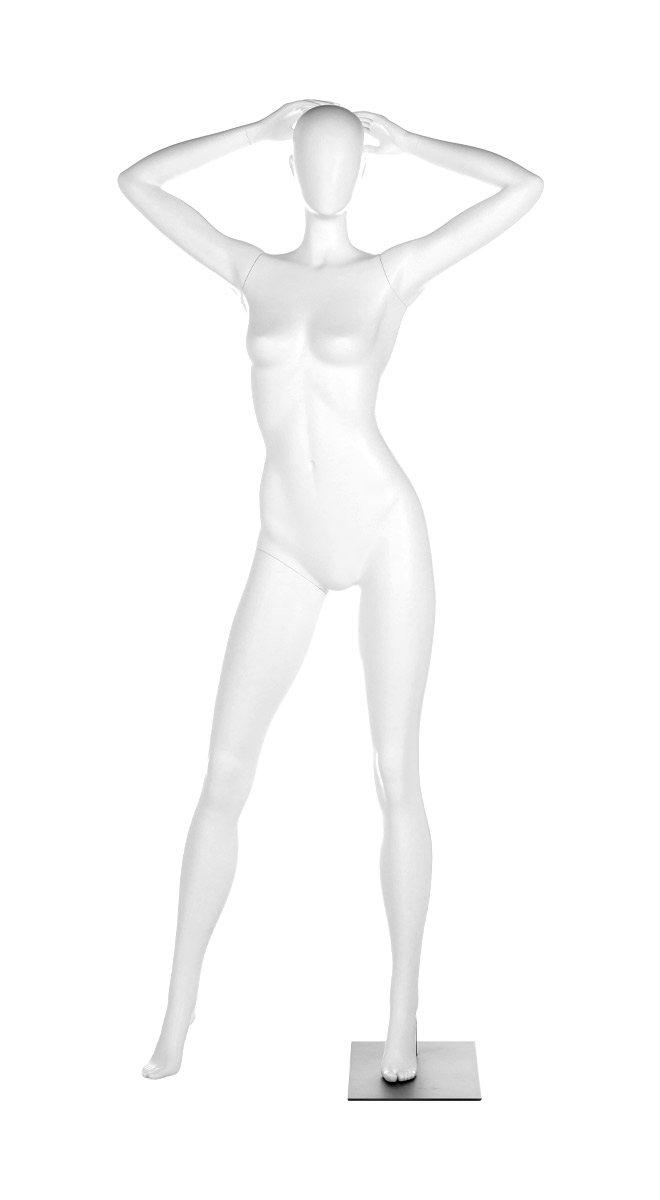 A mannequin posing. Fusion Freedom collection.