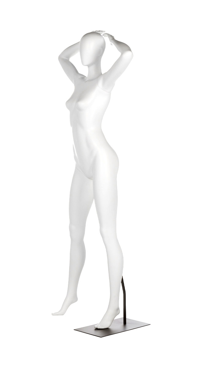 A mannequin posing. Fusion Freedom collection.