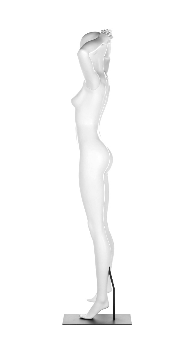 A mannequin posing. Fusion Freedom collection.
