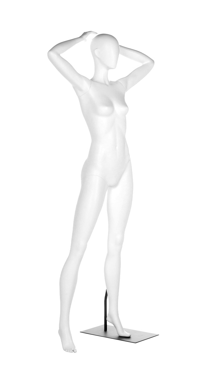 A mannequin posing. Fusion Freedom collection.