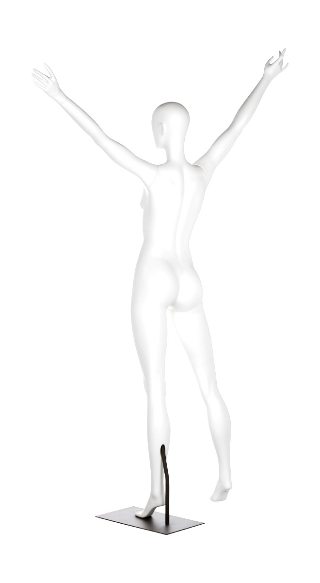 A mannequin posing. Fusion Freedom collection.