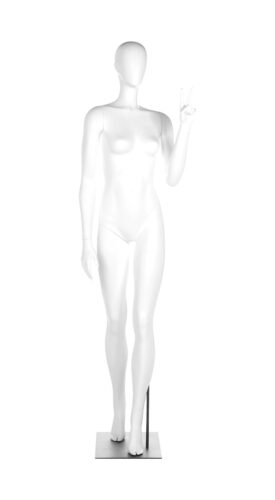 A mannequin posing. Fusion Freedom collection.