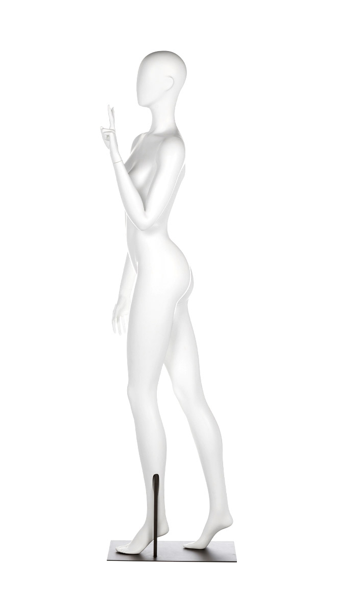 A mannequin posing. Fusion Freedom collection.