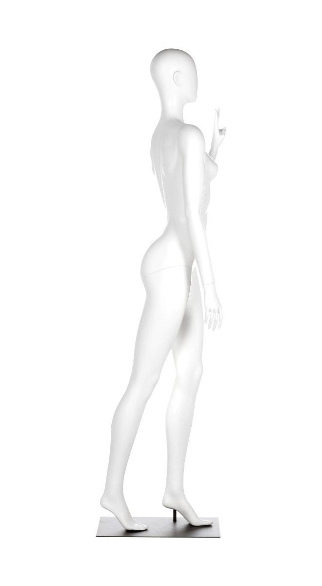 A mannequin posing. Fusion Freedom collection.