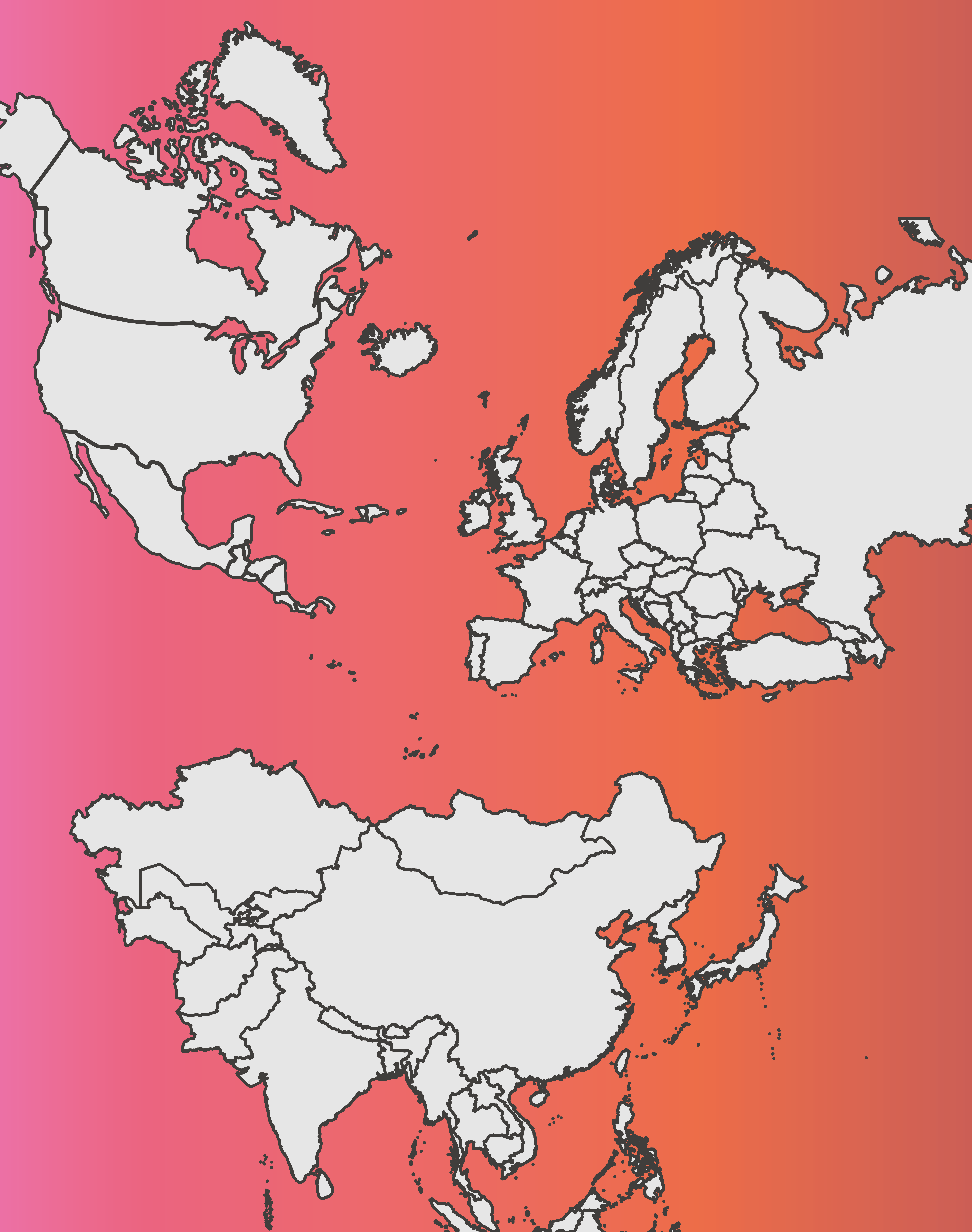 Continent Map
